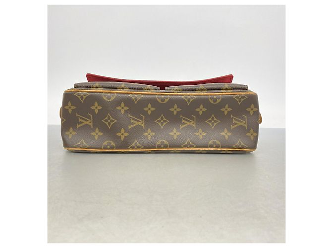 Borsa a spalla Louis Vuitton Monogram Vivacite MM Marrone - vista 3