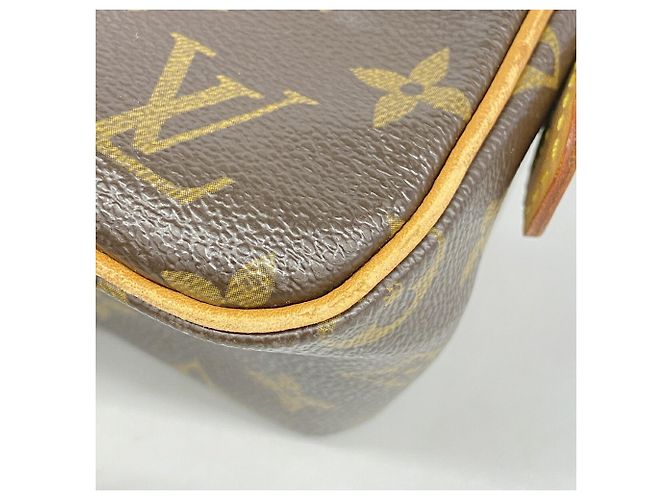 Borsa a spalla Louis Vuitton Monogram Vivacite MM Marrone - vista 9