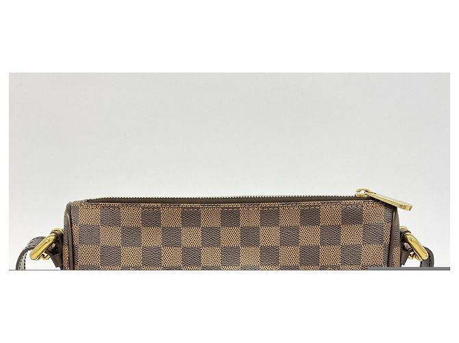 Borsa a tracolla Louis Vuitton Damier Ravello GM Damier ebene - vista 11
