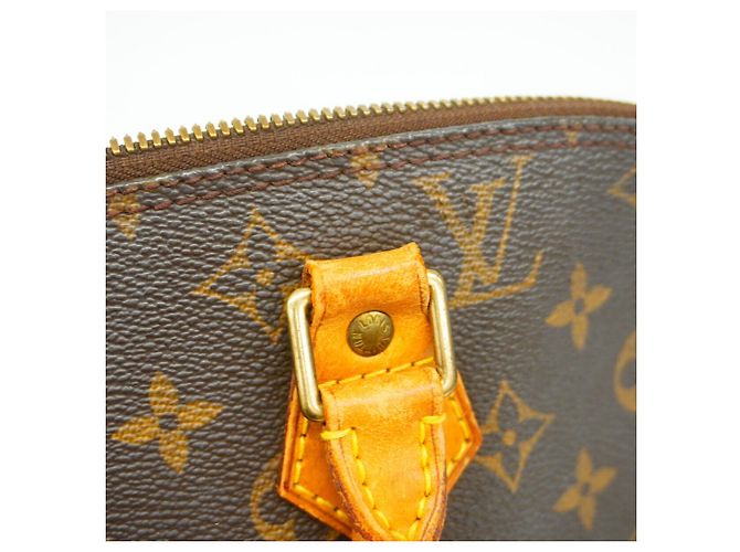 Borsa a mano Louis Vuitton Alma Monogram Marrone - vista 10