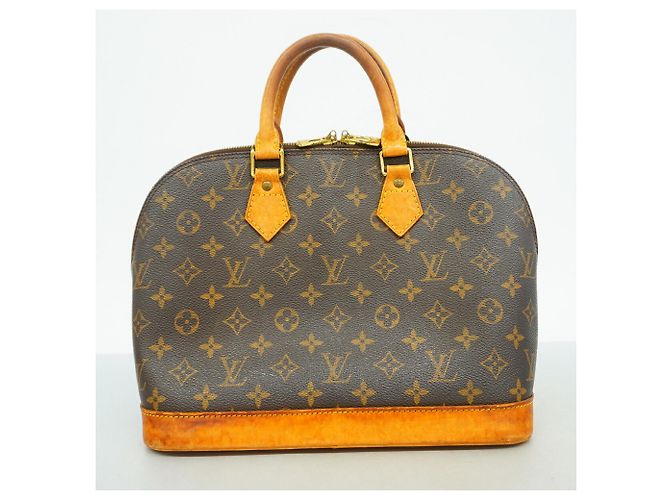 Borsa a mano Louis Vuitton Alma Monogram Marrone - vista 11