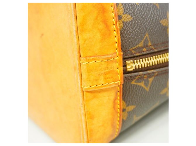 Borsa a mano Louis Vuitton Alma Monogram Marrone - vista 5