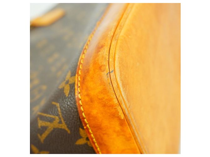 Borsa a mano Louis Vuitton Alma Monogram Marrone - vista 6