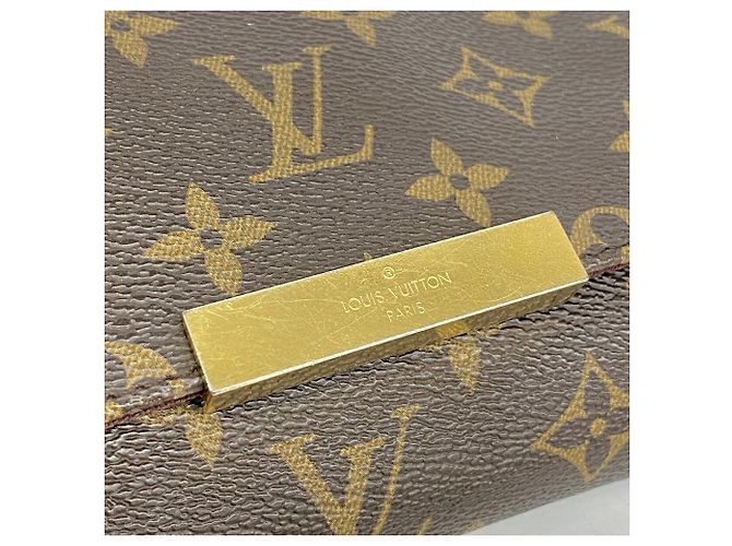 Borsa Louis Vuitton Monogram Favorite PM Marrone - vista 10