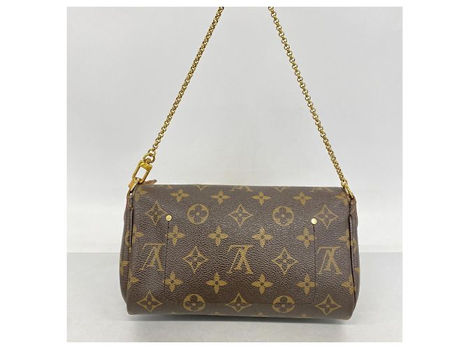 Borsa Louis Vuitton Monogram Favorite PM Marrone - vista 12
