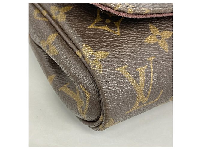 Borsa Louis Vuitton Monogram Favorite PM Marrone - vista 8