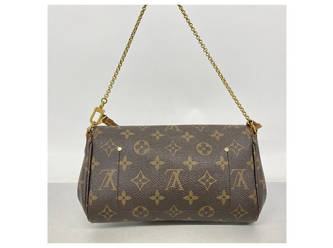 Borsa Louis Vuitton Monogram Favorite PM Marrone - vista 13