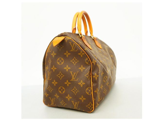 Borsa Louis Vuitton Monogram Speedy 30 Marrone - vista 2