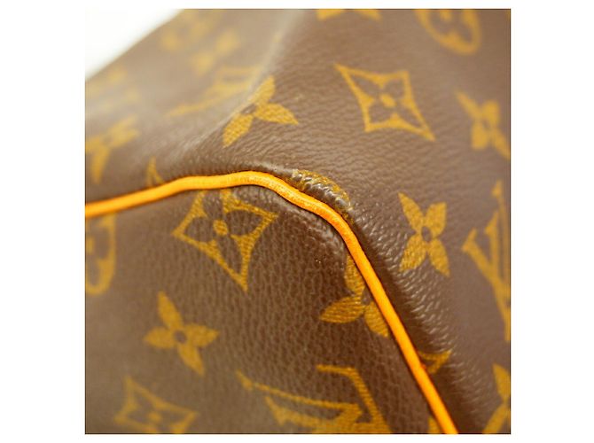 Borsa Louis Vuitton Monogram Speedy 30 Marrone - vista 6