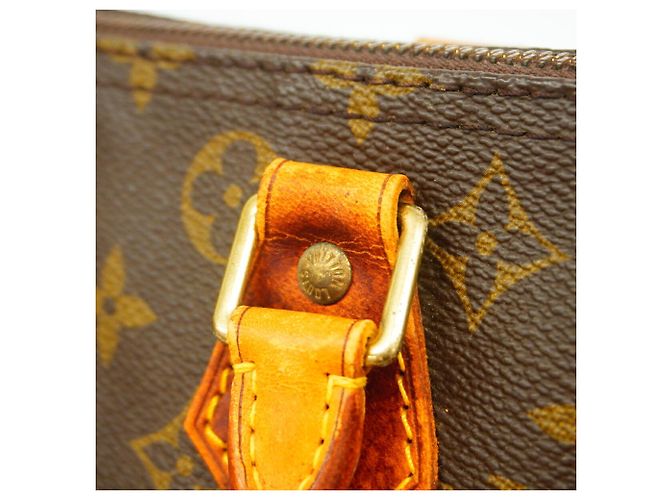 Borsa Louis Vuitton Monogram Speedy 30 Marrone - vista 9