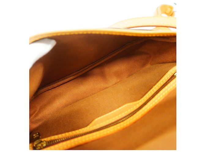 Borsa a tracolla Louis Vuitton Monogram Gibeciere PM Marrone - vista 4