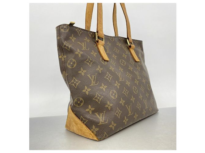 Borsa Tote Cabas Piano Monogram Louis Vuitton Marrone - vista 2