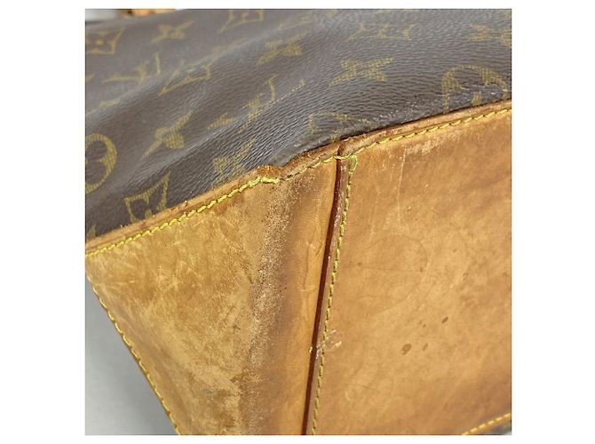 Borsa Tote Cabas Piano Monogram Louis Vuitton Marrone - vista 6