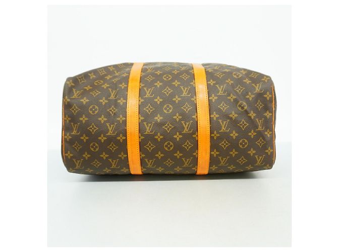Borsa Louis Vuitton Boston Monogram Saxpool 45 Brown Marrone - vista 3