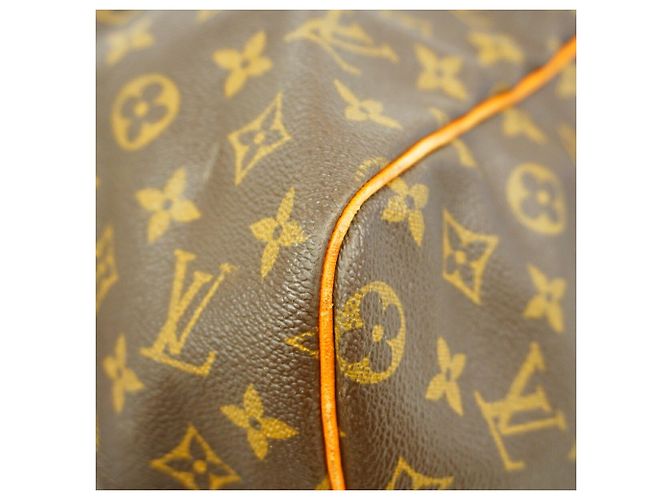 Borsa Louis Vuitton Boston Monogram Saxpool 45 Brown Marrone - vista 6