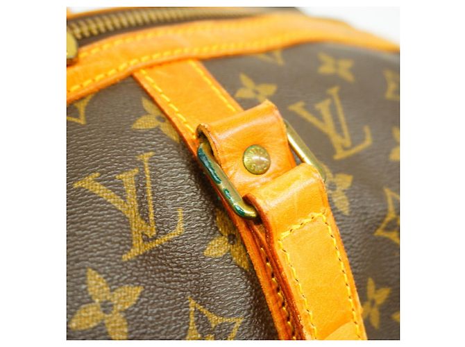 Borsa Louis Vuitton Boston Monogram Saxpool 45 Brown Marrone - vista 9