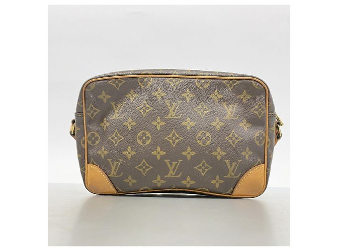 Borsa a tracolla Louis Vuitton Monogram Trocadero 27 Marrone - vista 14