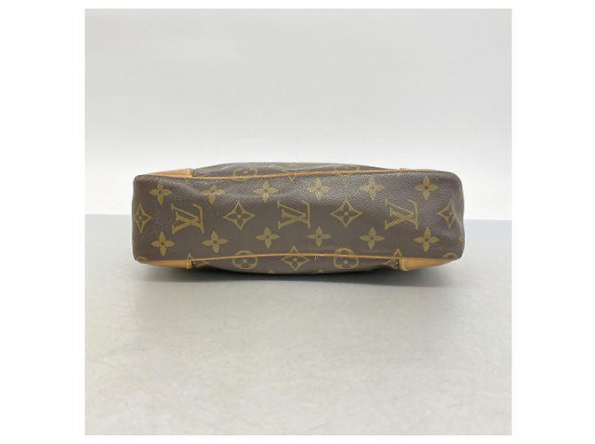 Borsa a tracolla Louis Vuitton Monogram Trocadero 27 Marrone - vista 3