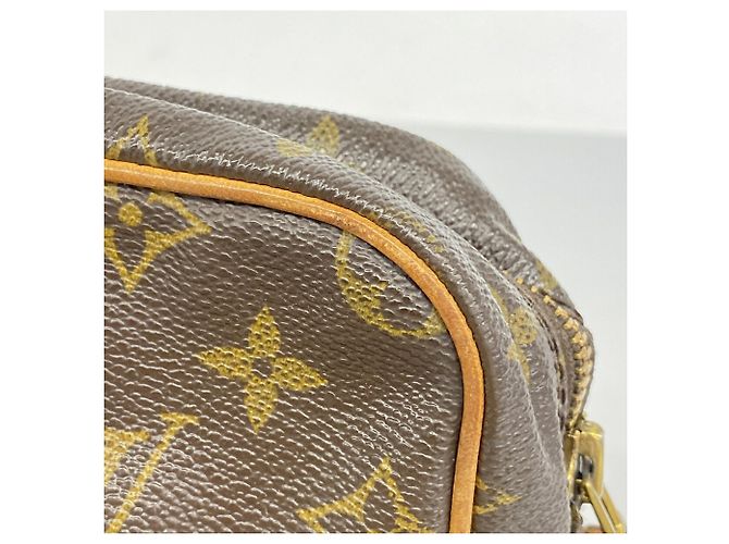 Borsa a tracolla Louis Vuitton Monogram Trocadero 27 Marrone - vista 6