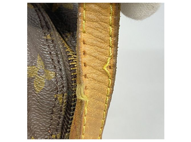 Borsa a tracolla Louis Vuitton Monogram Trocadero 27 Marrone - vista 8
