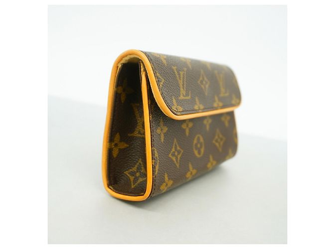 Louis Vuitton Monogram Pochette Florentine Fanny Pack Marrone - vista 2
