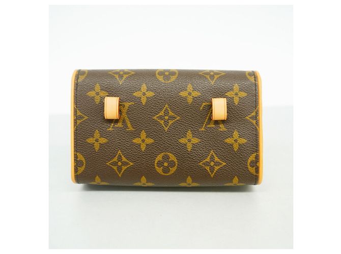 Louis Vuitton Monogram Pochette Florentine Fanny Pack Marrone - vista 9