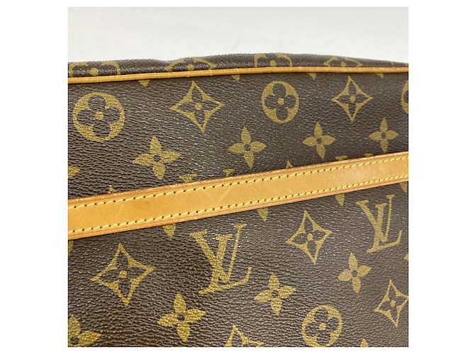 Borsa a tracolla Louis Vuitton Monogram Trocadero 30 Marrone - vista 12