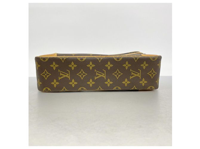 Borsa a tracolla Louis Vuitton Monogram Trocadero 30 Marrone - vista 3