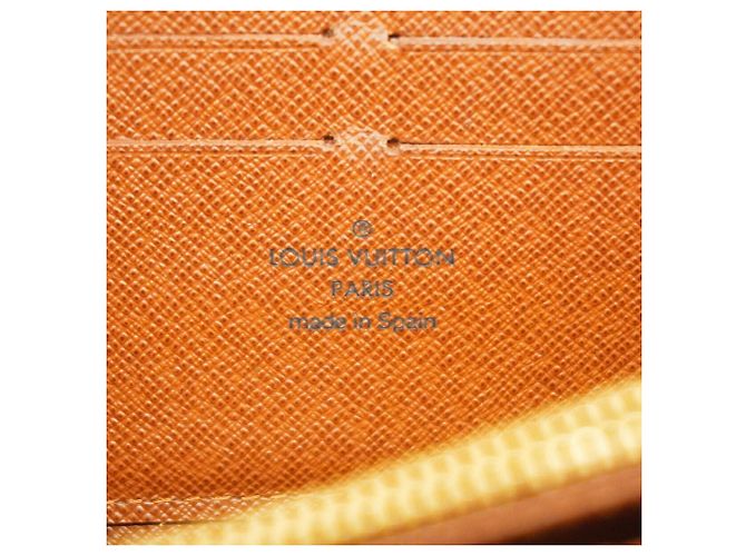 Louis Vuitton Monogram Zippy Wallet M60017 Marrone - vista 4