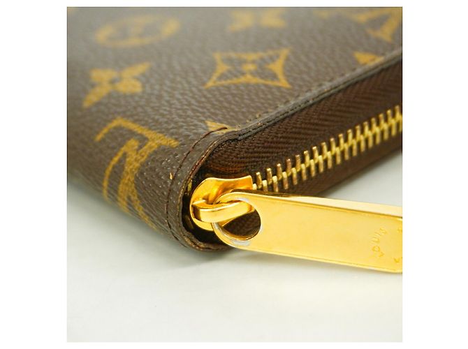 Louis Vuitton Monogram Zippy Wallet M60017 Marrone - vista 6