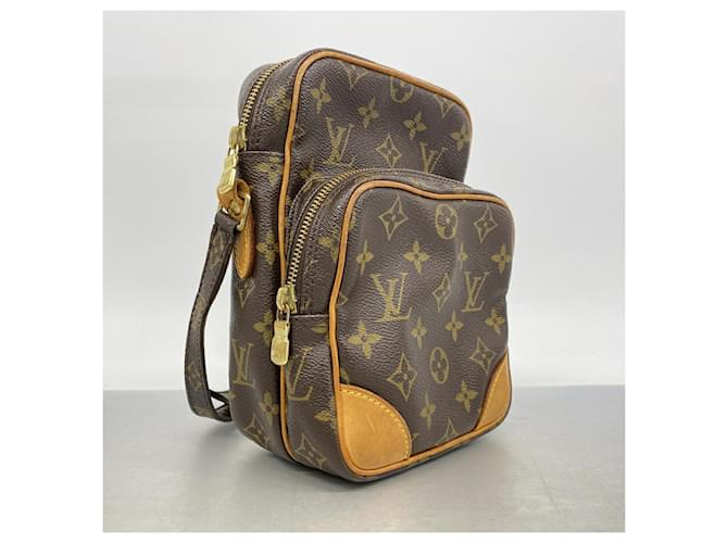 Borsa a tracolla Louis Vuitton Monogram Amazon Marrone - vista 2