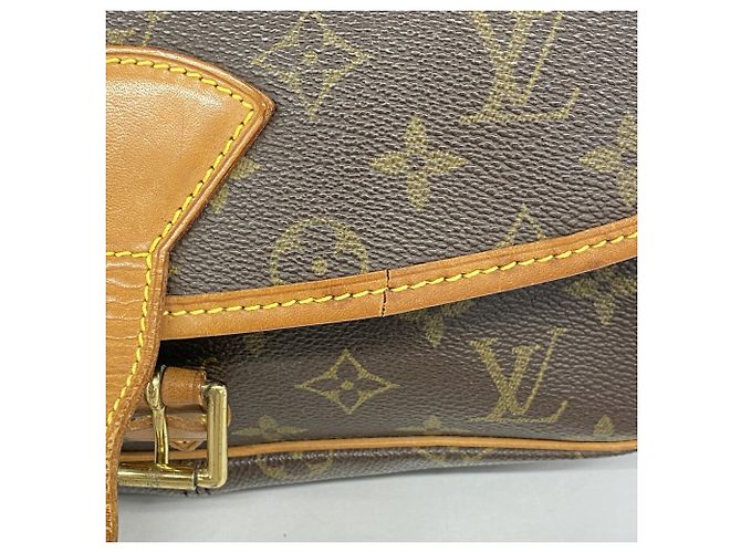 Sac à bandoulière Louis Vuitton Monogram Sologne Marron - vue 14