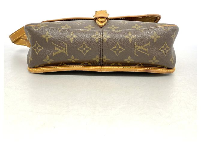 Sac à bandoulière Louis Vuitton Monogram Sologne Marron - vue 3