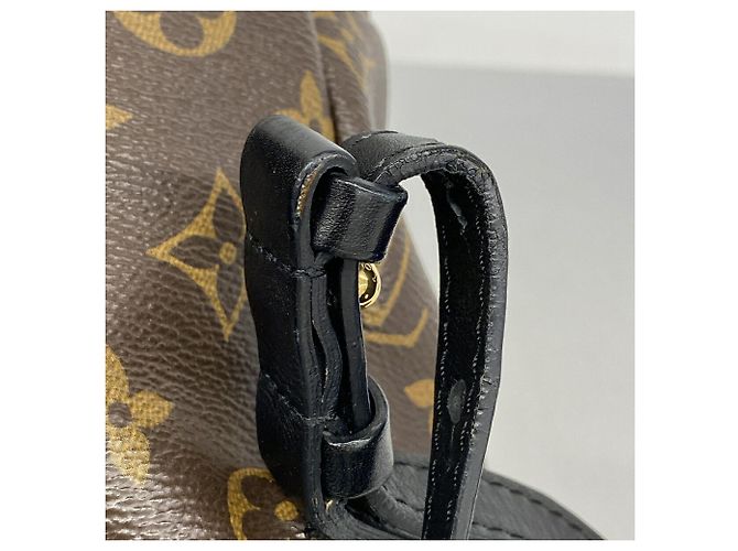 Zaino Louis Vuitton Monogram Palm Springs PM M44871 Marrone - vista 10