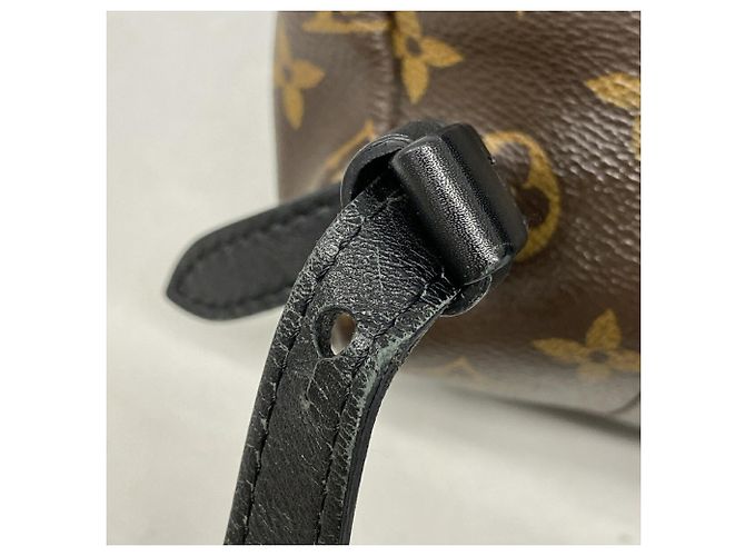 Zaino Louis Vuitton Monogram Palm Springs PM M44871 Marrone - vista 12