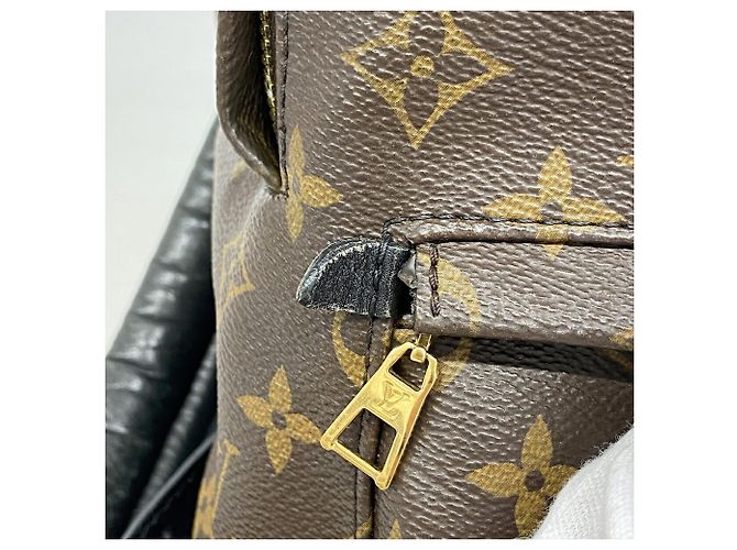 Zaino Louis Vuitton Monogram Palm Springs PM M44871 Marrone - vista 13
