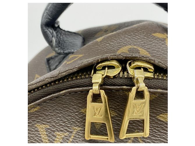 Zaino Louis Vuitton Monogram Palm Springs PM M44871 Marrone - vista 6