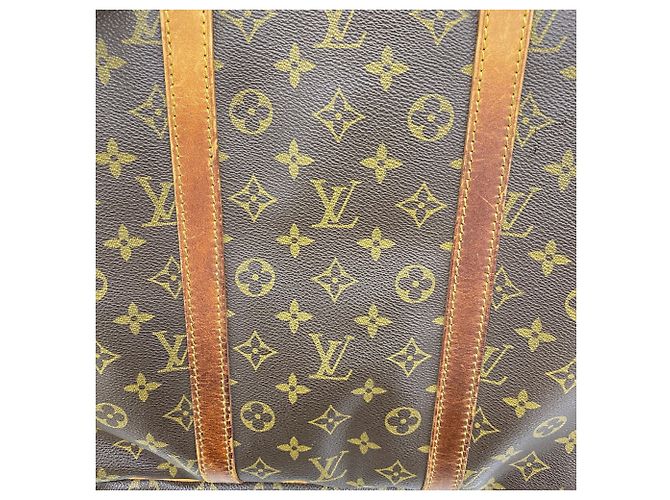 Borsa Louis Vuitton Boston Monogram Sirius 45 Marrone - vista 10