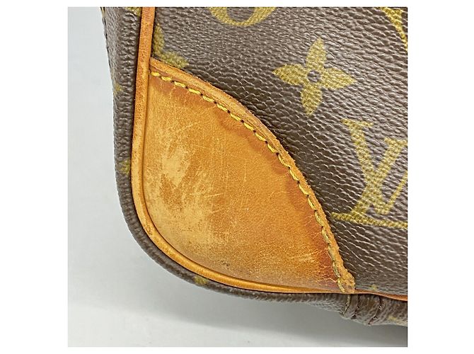 Borsa Louis Vuitton Boston Monogram Sirius 45 Marrone - vista 14