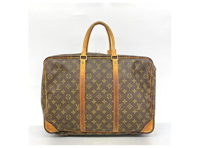 Borsa Louis Vuitton Boston Monogram Sirius 45 Marrone - vista 15
