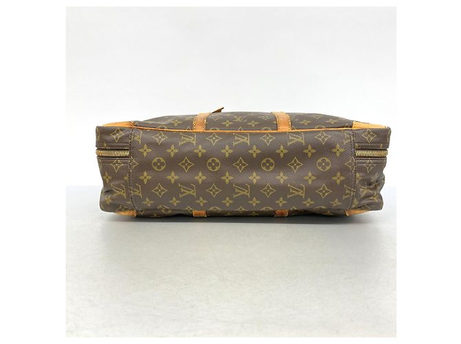 Borsa Louis Vuitton Boston Monogram Sirius 45 Marrone - vista 3
