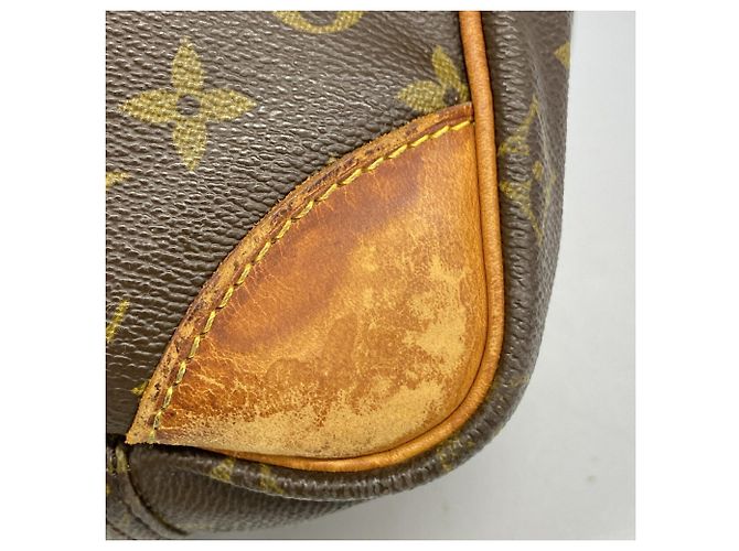 Borsa Louis Vuitton Boston Monogram Sirius 45 Marrone - vista 6