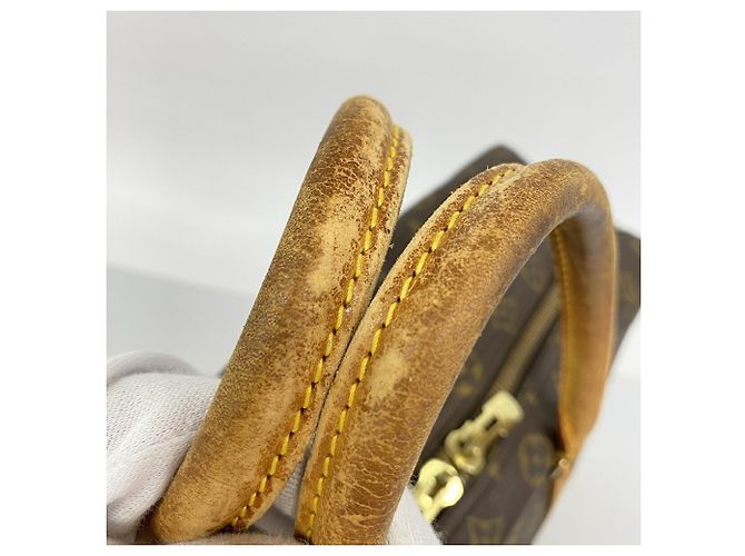 Borsa Louis Vuitton Boston Monogram Sirius 45 Marrone - vista 7