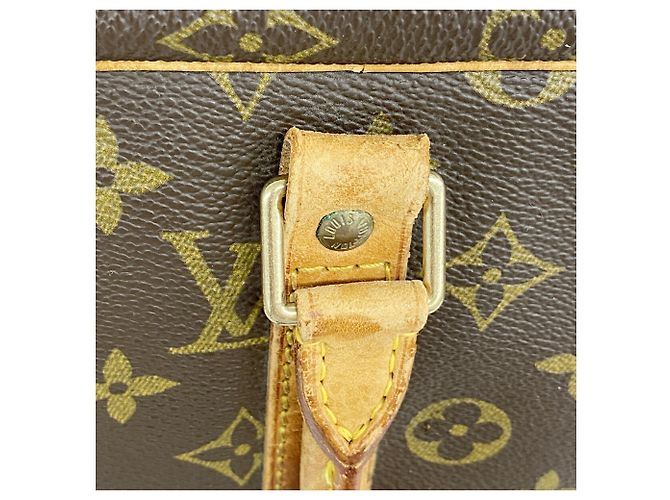 Borsa Louis Vuitton Boston Monogram Sirius 45 Marrone - vista 9