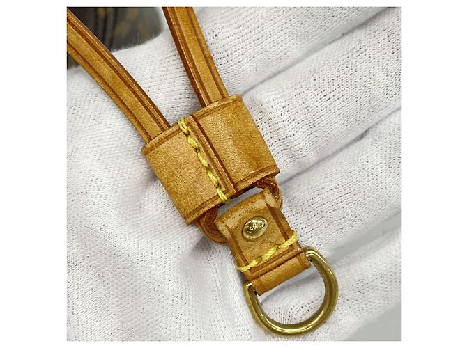 Borsa Tote Louis Vuitton Monogram Neverfull PM Marrone - vista 12