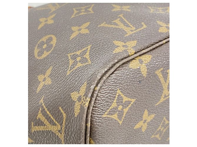 Borsa Tote Louis Vuitton Monogram Neverfull PM Marrone - vista 6