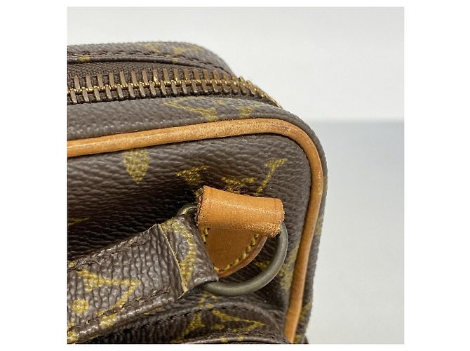 Borsa a tracolla Louis Vuitton Monogram Mini Amazon Marrone - vista 6