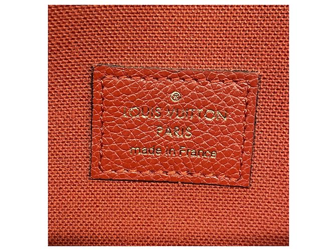 Louis Vuitton Monogram Empreinte Pochette Felicie Fuschia - vista 5