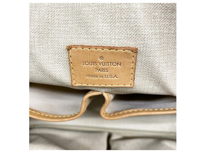Borsa Louis Vuitton Monogram Trouville Marrone - vista 5