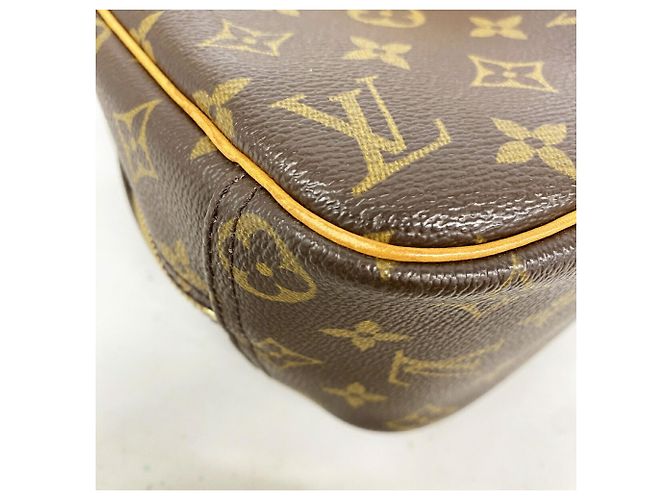 Borsa Louis Vuitton Monogram Trouville Marrone - vista 6